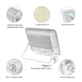 NOCTIS LUX 2 NAŚWIETLACZ 50W CW 230V IP65 160x205x31mm BIAŁY