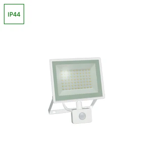 NOCTIS LUX 3 NAŚWIETLACZ 50W NW 230V IP44 180x215x53mm BIAŁY czujnik ruchu PIR