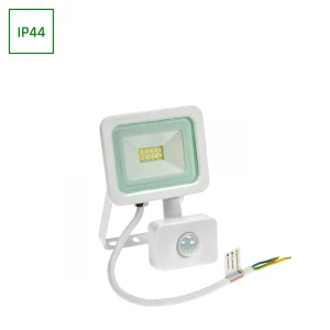 NOCTIS LUX 2 NAŚWIETLACZ 10W NW 230V IP44 160x104x25mm BIAŁY czujnik ruchu PIR