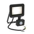NOCTIS LUX 2 NAŚWIETLACZ 20W NW 230V IP44 158x121x25mm CZARNY czujnik ruchu PIR