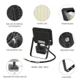 NOCTIS LUX 2 NAŚWIETLACZ 20W NW 230V IP44 158x121x25mm CZARNY czujnik ruchu PIR