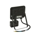 NOCTIS LUX 2 NAŚWIETLACZ 20W CW 230V IP44 158x121x25mm CZARNY czujnik ruchu PIR