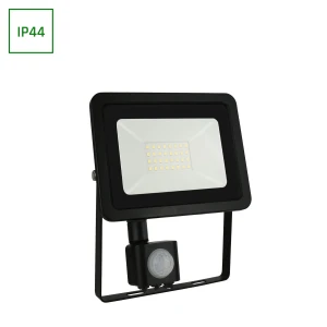 NOCTIS LUX 2 NAŚWIETLACZ 30W NW 230V IP44 188x160x28mm CZARNY czujnik ruchu PIR