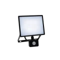 NOCTIS LUX 3 NAŚWIETLACZ 50W CW 230V IP44 180x215x53mm CZARNY czujnik ruchu PIR