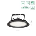 PLATEO 3 HIGH BAY 200W NW 230V 90ST IP65 IK08 347X160MM CZARNY 5 LAT GW. DALI