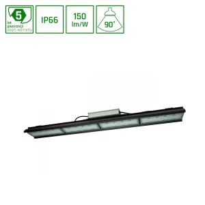 HALLS LINE HIGH BAY 200W NW 230V 90ST IP66 IK10 990X126X95MM CZARNY 5 LAT GW. 0-10V