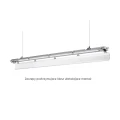 LIMEA LED TUBE SLIM HERMETYK G13 2x120 250V IP65 1310x90x63 mm SZARY