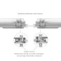 LIMEA LED TUBE SLIM HERMETYK G13 1x150 250V IP65 1610x65x63 mm SZARY