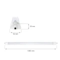 LIMEA MINI HERMETYK 1500mm 45W NW 230V 120st IP65 1563x53x28mm BIAŁY