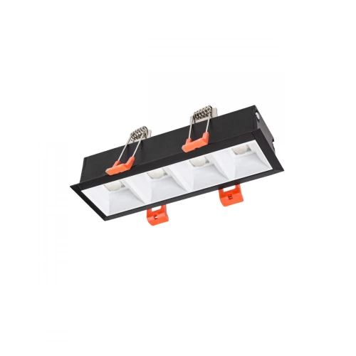 MINI16 ALLDAY INSPIRE IN DARK LIGHT 80st BIAŁY 840 10W 230V 160mm CZARNY