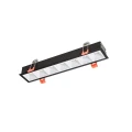 MINI16 ALLDAY INSPIRE IN DARK LIGHT 80st BIAŁY 840 10W 230V 160mm CZARNY