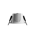 ORBITO DOWNLIGHT 10W NW 230V 40st IP44 Ra90 UGR<19 97X65MM BIAŁY/CZARNY MAT okrągła 5 lat gw