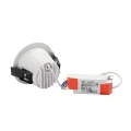 ORBITO DOWNLIGHT 10W NW 230V 40st IP44 Ra90 UGR<19 97X65MM BIAŁY/CZARNY MAT okrągła 5 lat gw