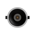 ORBITO DOWNLIGHT 6-20W WW 230V 40st IP44 Ra90 UGR<19 139X85MM BIAŁY/CZAR.MAT okr. regulacja mocy 5 l