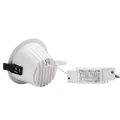 ORBITO DOWNLIGHT 6-20W WW 230V 40st IP44 Ra90 UGR<19 139X85MM BIAŁY/CZAR.MAT okr. regulacja mocy 5 l