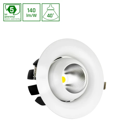 CEL MIRYDA ROUND 840 27W 230V 40st White