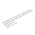 RAMKA DO MONTAŻU NATYNKOWEGO OPRAW ALGINE SLIM / BACKLIGHT SLIM 300x1200x43 mm BIAŁY składana