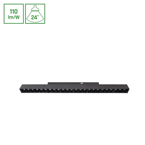 SYSTEM SHIFT BASIC - GRID M OPRAWA LINIOWA 330MM 18W 2700K CZARNY