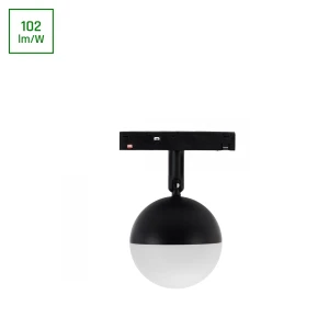 SYSTEM SHIFT BASIC - GLOBE OPRAWA KULA 90MM 10W 2700K CZARNY