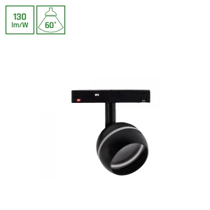 SYSTEM SHIFT BASIC - GLOBE RING oprawa kula 90mm 10W 3000K czarny