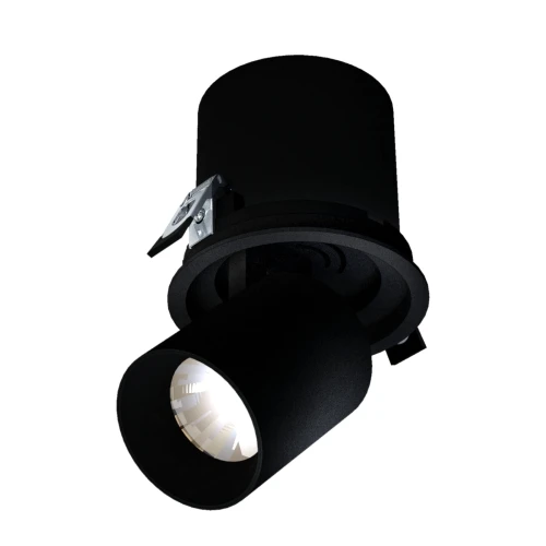 IN OUT - Model L - oprawa wysuwana, 20W, 36, 130x130 mm, kolor czarny