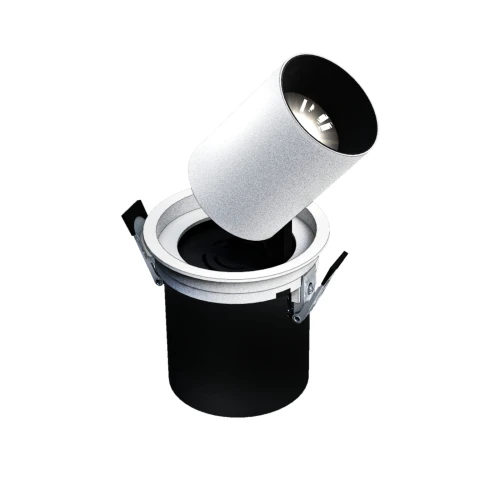 IN OUT - Model M - oprawa wysuwana, 12W, 36, 100x110 mm, kolor biały