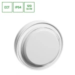 PASTILO 10W CCT 230V 120st IP54 IK10 180x47mm BIAŁY OKRĄGŁA