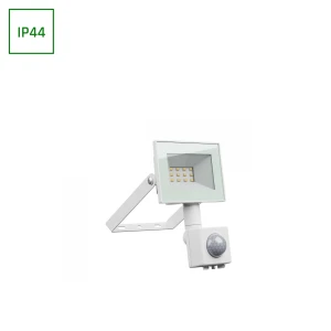 NOCTIS LUX 4 NAŚWIETLACZ 10W WW 230V IP44 94x150x53mm BIAŁY czujnik ruchu PIR