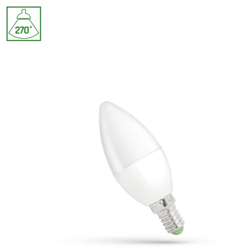 LED ŚWIECOWA E-14 230V 1W CW SPECTRUM