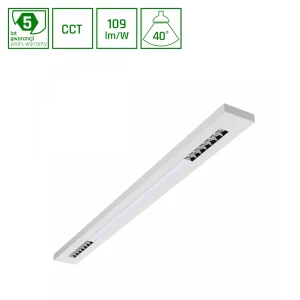 WLD PLANK 20W/30W/40W CCT 230V 40 IP20 1195X100X25 BIAŁY OPAL