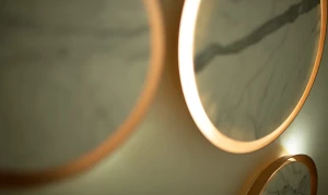 Lampa INARCHI Ono 30 -Brass - Cararra marble
