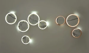 Lampa INARCHI Ono 30 Painted Aluminium -Cararra marble