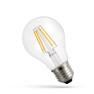 Spectrum LED E27 GLS A60 Klare COG-Glühbirne 6,8 W 230 V, 5 Jahre Garantie, Klasse A