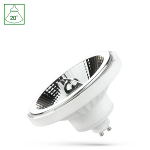 Spectrum LED GU10 AR111 dimmbare Glühbirne 10W 20 Grad 230V