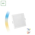 ALGINE DOWNLIGHT 6W 230V 120st IP20 IK06 112x112x 35mm BIAŁY kwadrat CCT+DIM Wi-Fi SPECTRUM SMART
