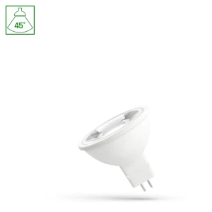LED MR16 12V 6W SMD 45 st CW z soczewką SPECTRUM
