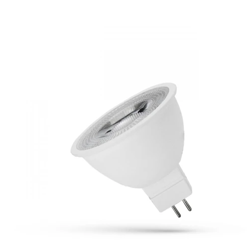 LED MR16 12V 6W SMD 55st NW z soczewką SPECTRUM
