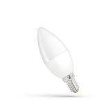LED ŚWIECOWA E-14 230V 6W WW SPECTRUM