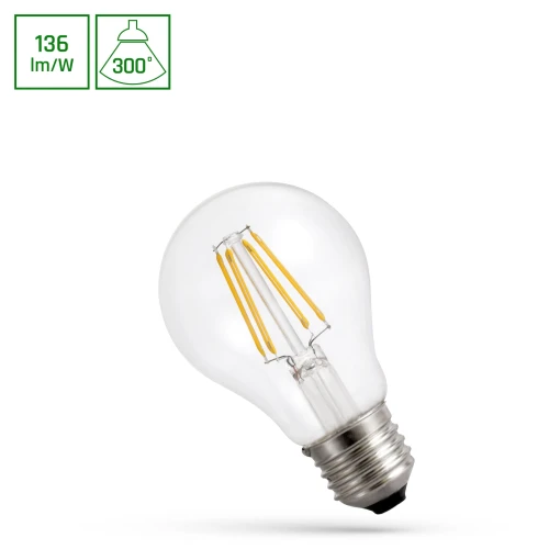 LED GLS E-27 230V 11W COG WW CLEAR SPECTRUM