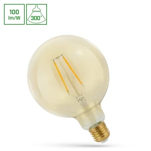 LED GLOB G125 E-27 230V 4.9W COG WW RETROSHINE SPECTRUM