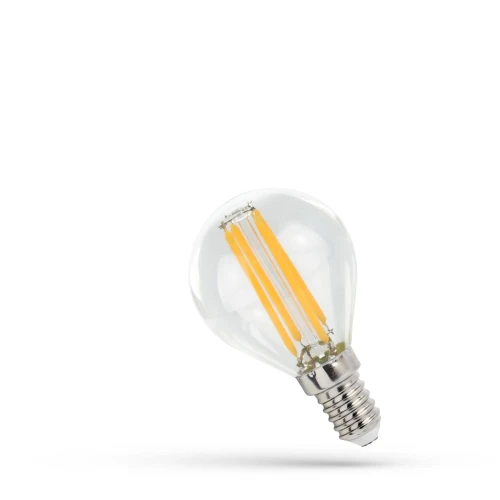 LED KULKA E-14 230V 4W COG NW CLEAR SPECTRUM