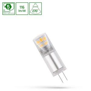 LED G4 12V 2,5W CW 5 LAT PREMIUM SPECTRUM