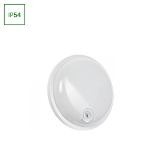 TECHNIC LAMP KANAŁOWA 20W NW 230V 120st IP54 IK07 220x60mm BIAŁY okrągła czujnik ruchu PIR