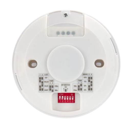 Czujnik obecności i ruchu mikrofalowy 360st 800/400W 6m n/t IP20 230V