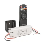 ZESTAW KONTROLER DO PASKA LED 12V/24V 120W/240W 10A CCT DIMM PILOT 1S +UCHWYT CZARNY KONEKTO MESH