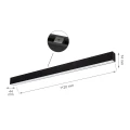 ALLDAY GO 840 36W 230V 112cm 115st Black CZUJNIK 2 lata gwarancji
