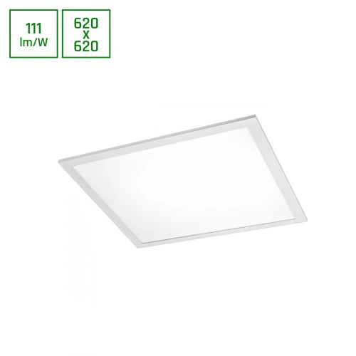 ALGINE PANEL 35W CW 230V 120st IP20 IK06 620x620x10mm BIAŁY DALI