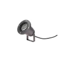 FLORI GU10 ALU RAY 250V IP65 98x160mm CZARNA wbijana, ruchoma
