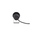 FLORI GU10 ALU RAY 250V IP65 98x160mm CZARNA wbijana, ruchoma