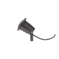 FLORI GU10 ALU RAY 250V IP65 98x160mm CZARNA wbijana, ruchoma